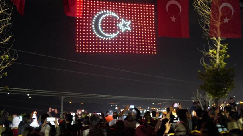 Hz. Nuh’u Anma Merasimi’nde Şırnak’ta ışıklı dron gösterisi