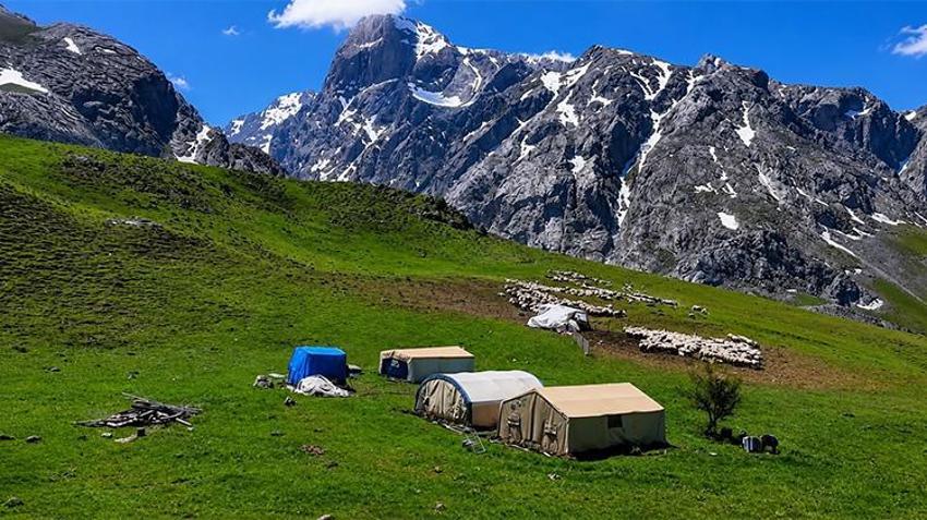 Munzur’un zirvesinde asırlık mesai! Zorlu yayla şartlarında tescilli lezzet üretiliyor