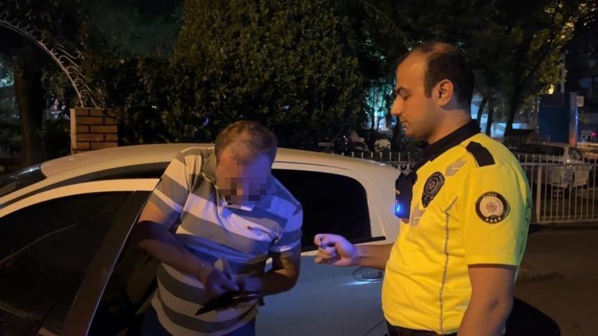 Polisi görünce park etti, alkol sınırını kendi belirledi: Bursa'da ilginç diyalog