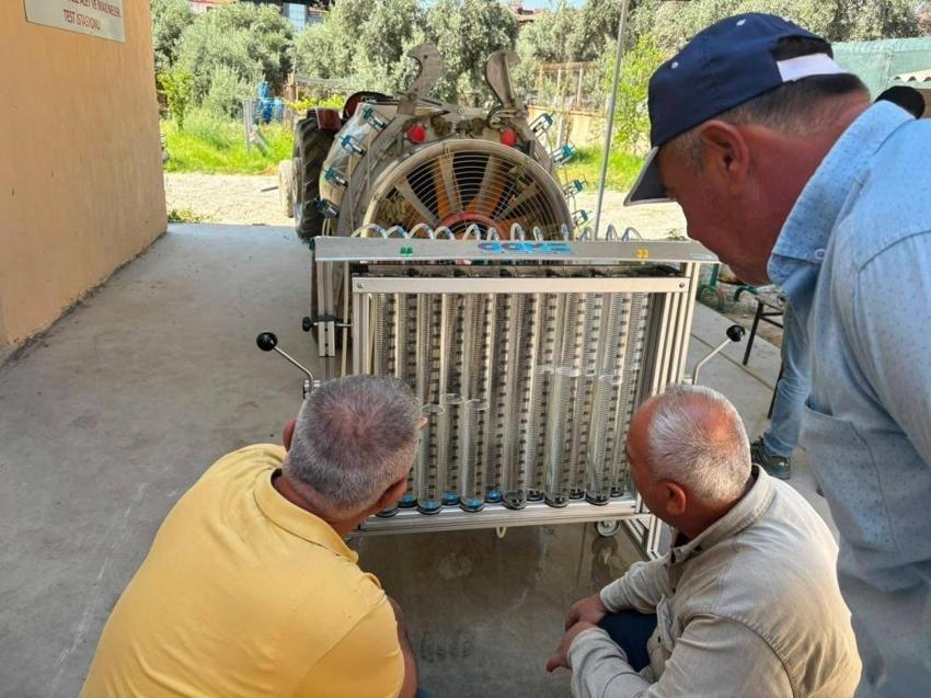Manisa'da test istasyonu devreye girdi: Üretici bilimsel yöntemle tanıştı