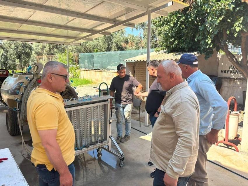 Manisa'da test istasyonu devreye girdi: Üretici bilimsel yöntemle tanıştı