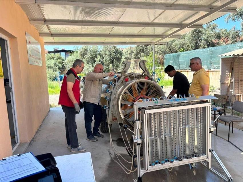 Manisa'da test istasyonu devreye girdi: Üretici bilimsel yöntemle tanıştı