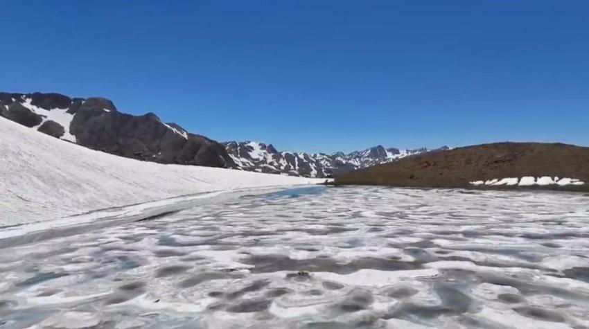 Tunceli'de büyüleyen manzara: Havalar ısınınca belgesellik görüntü ortaya çıktı