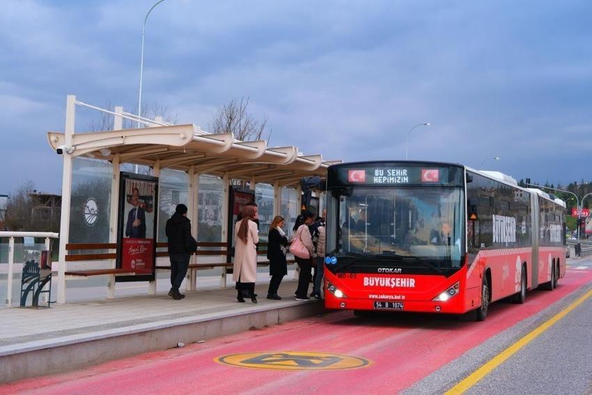Sakarya'da rekor rakam açıklandı: Toplu taşımada 514 bin kez basıldı