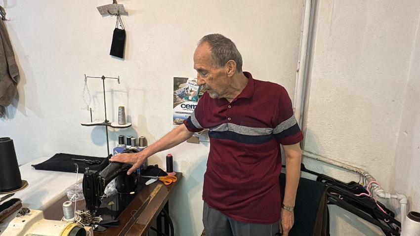 Zonguldak'ta çocuk yaşta başladığı mesleğini 61 yıldır elinden bırakmadı