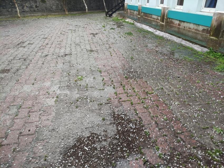 Dolu yağışı Ardahan'ı vurdu! Tarım arazilerinde büyük hasar oluştu