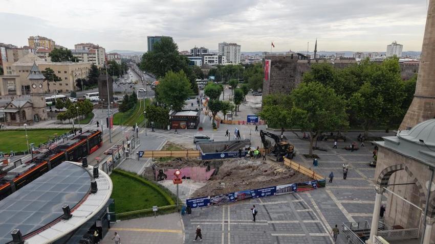Kayseri'de Cumhuriyet Meydanı için dev proje! Ulaşım baştan değişecek