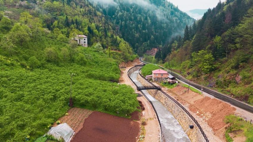 Giresun'da doğa turizmine yeni rota Göksu Travertenleri ile Mavi Göl: Beyazdan Maviye Yolculuk