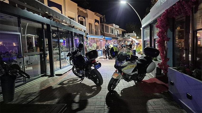 Bodrum'da restoranda dehşet anları... Masasına dönerken sırtından vuruldu
