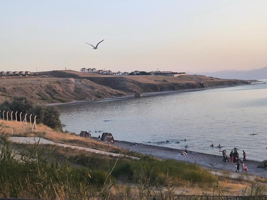 Van'ın Mavi Bayraklı plajında turistler isyan etti: Mollakasım Sahili'nde kahreden görüntü