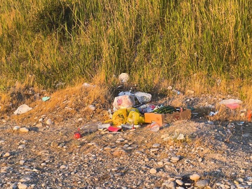 Van'ın Mavi Bayraklı plajında turistler isyan etti: Mollakasım Sahili'nde kahreden görüntü