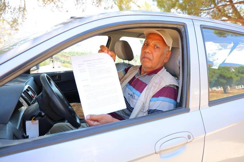 Yol çalışması nedeniyle girdiği ters yola giren sürücüye 10 bin lira trafik cezası şoku!