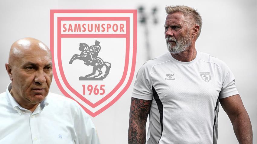 Samsunspor'da Thorsten Fink, Yüksel Yıldırım yönetime resti çekti: İstemiyorum