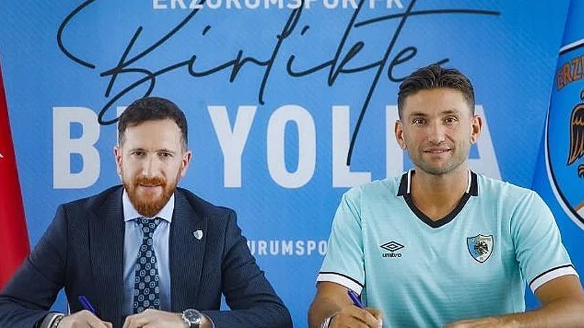 Fenerbahçe'nin eski kalecisi Erzurumspor FK'ya hayırlı olsun! Ahmet Dal imzayı attırdı