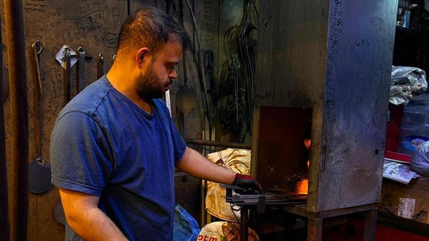Gaziantep'te tescilli kebapların şişleri bu ocaktan çıkıyor!