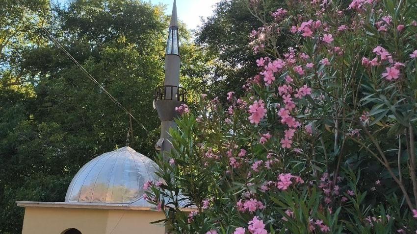 Mersin'de boyutlarıyla dikkat çeken cami! Doğal güzelliklerle çevrili olması ilgi görüyor
