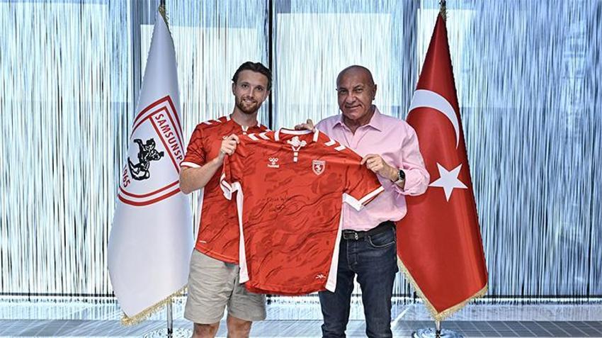Samsunspor'dan transfer hamlesi! Orta sahasını güçlendirdi: Elliot Watt ile 4 yıllık sözleşme imzalandı