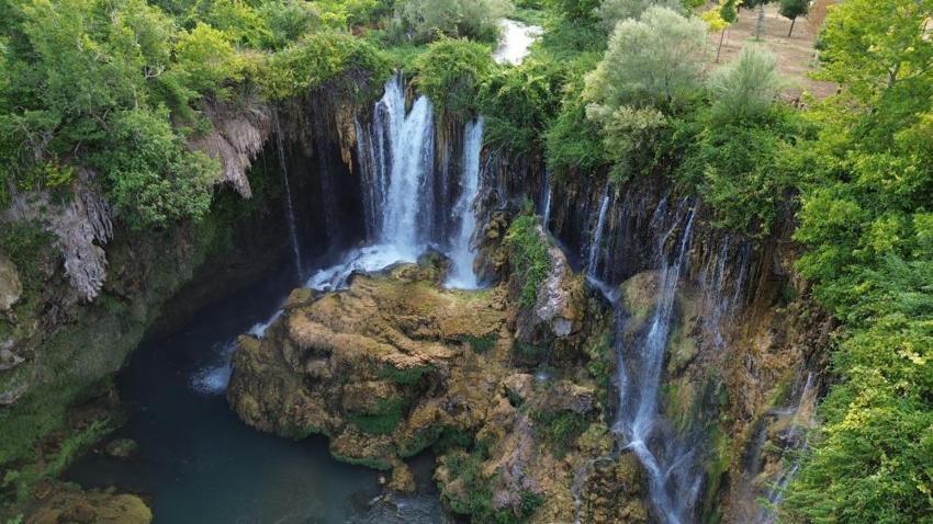 Konya'nın yeni gözdesi oldu: Yerköprü Şelalesi hayranı çoğalıyor