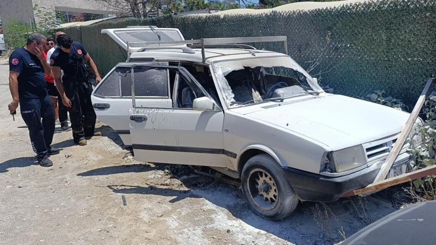 Antalya'da ölçü almanın bedelini ödedi: Aracını yanmış halde buldu