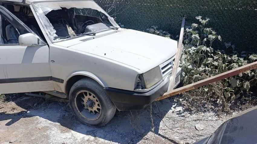 Antalya'da ölçü almanın bedelini ödedi: Aracını yanmış halde buldu