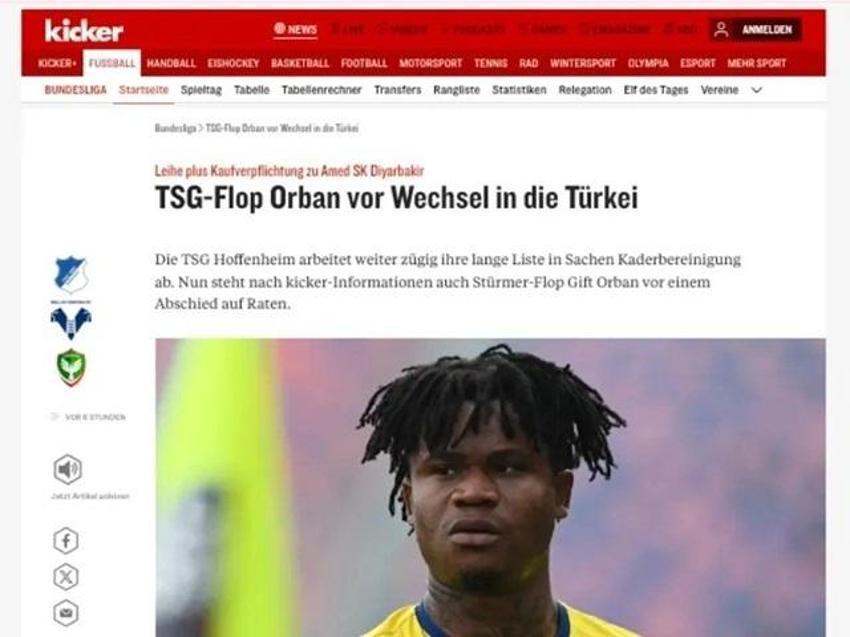 Alman basını Amedspor'un yeni transferini duyurdu! Bundesliga'nın golcüsü geliyor