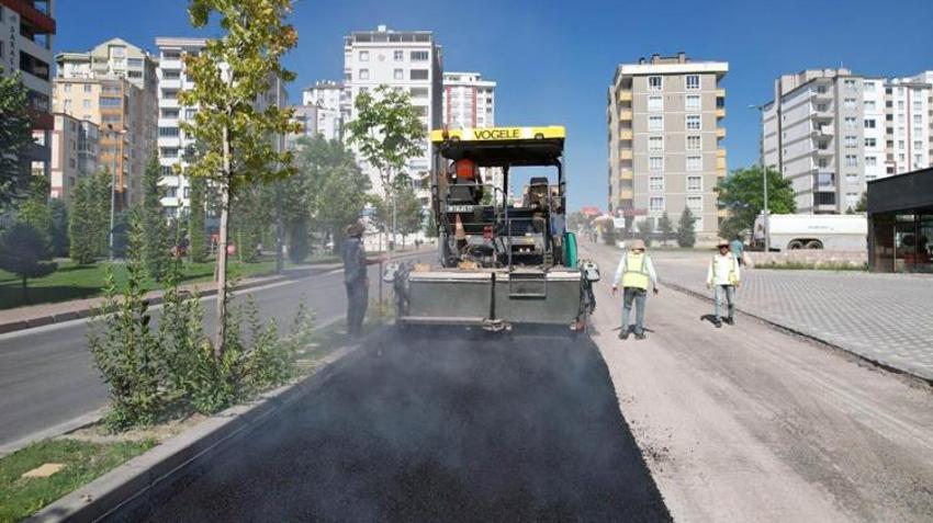 Talas'ta ulaşım rahatlayacak! O cadde baştan sona yenilendi
