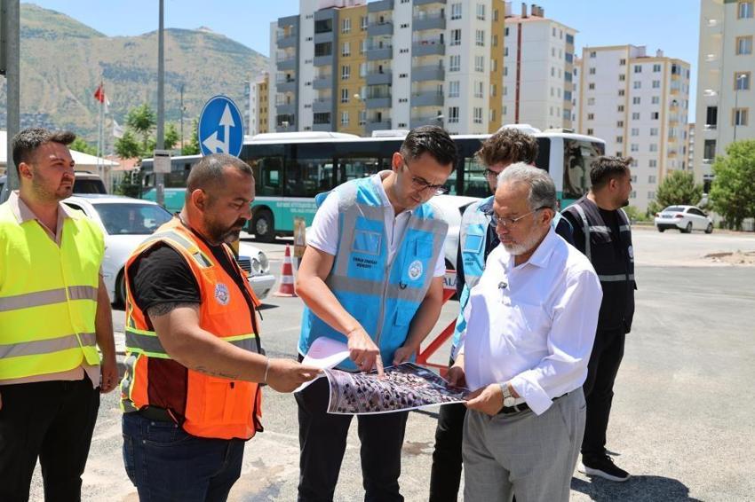 Talas'ta ulaşım rahatlayacak! O cadde baştan sona yenilendi