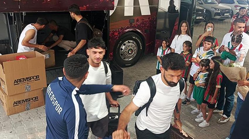 Amedspor'un Burdur kampı başladı! İlk antrenman basına kapalı gerçekleşti