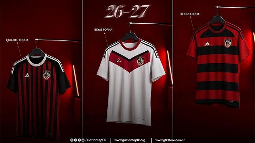 Gaziantep FK, yeni sezon formalarını görücüye çıkardı