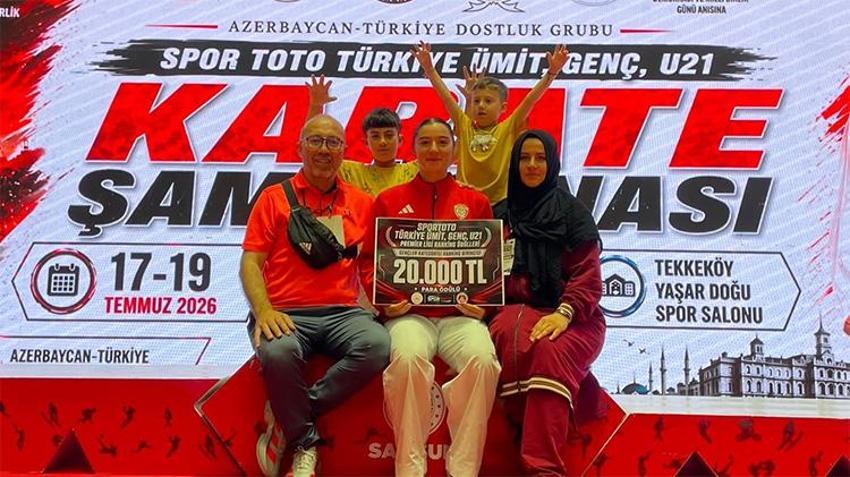 Bilecik’in altın kızı Tuğba Çürük Türkiye şampiyonu oldu!