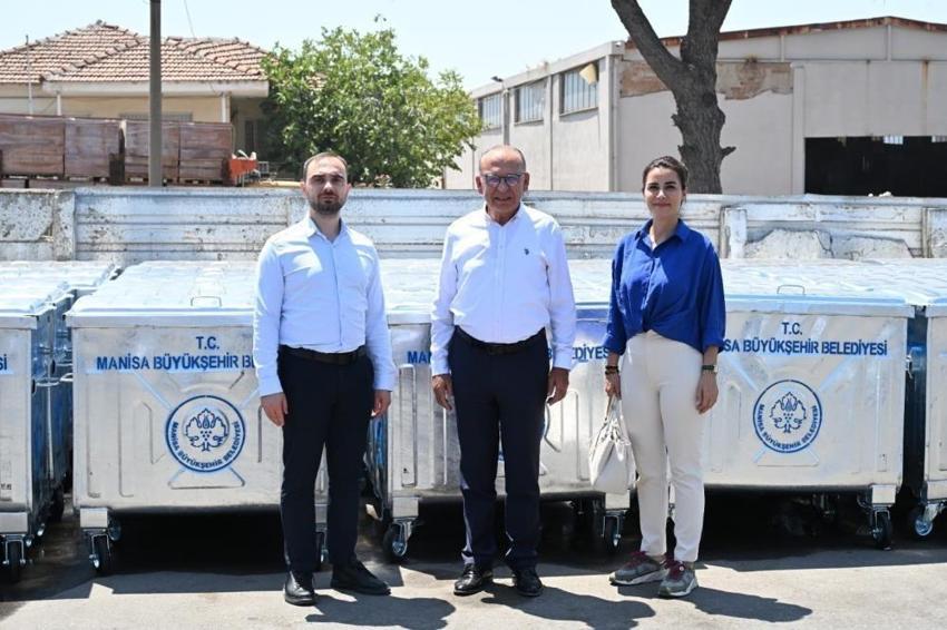 Manisa'da 17 ilçeye 3 bin adet yerleştirilecek: İlk teslimat yapıldı