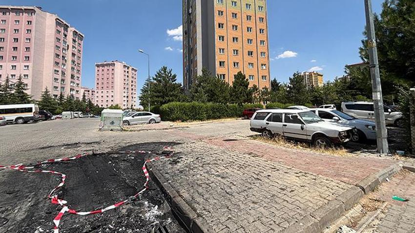 Ankara'da dehşet dolu anlar: Kız arkadaşının dükkanını ve otomobilini yaktı!