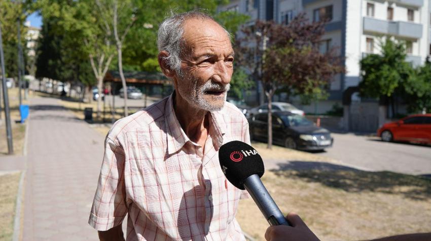 34 yıldır su içemeyen 79 yaşındaki adam, 10 gündür yemek de yiyemiyor
