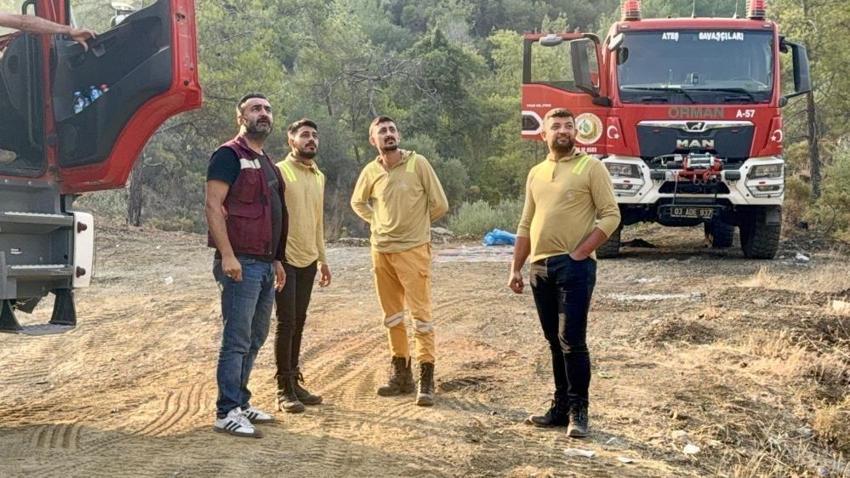 Yeşil vatan için alevlere atıldılar: Orman işçileri görev yerlerini terk etmedi
