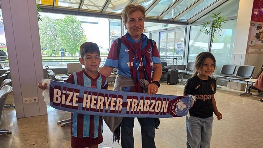 Trabzonspor'a Avusturya'da coşkulu karşılama: 4 oyuncu kamp kadrosunda yer almadı