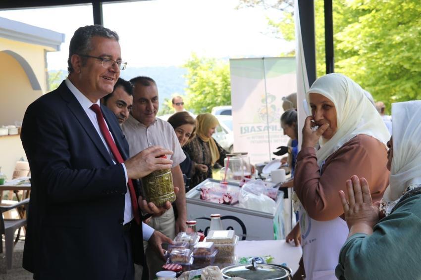 Samsun'un en önemli doğal zenginliklerinden coğrafi işaretli Salıpazarı kestane balında hasat başladı
