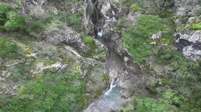 5 ay sonra yine kurudu! Manisa'daki Doğa harikası kanyona girişler yasaklandı