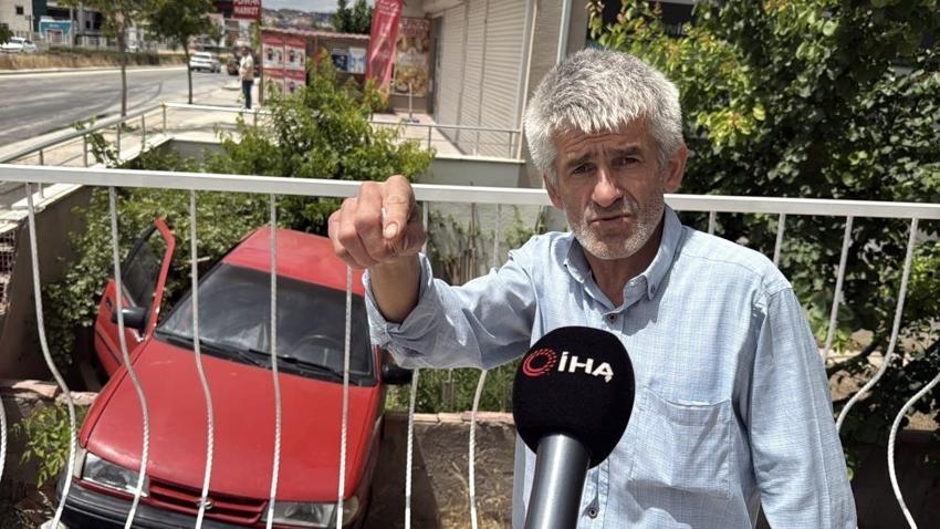 Eskişehir'de film sahnelerini aratmayan kaza! Yoldaki sıvıyı su sandı, gerçeği anlayınca iş işten geçti!