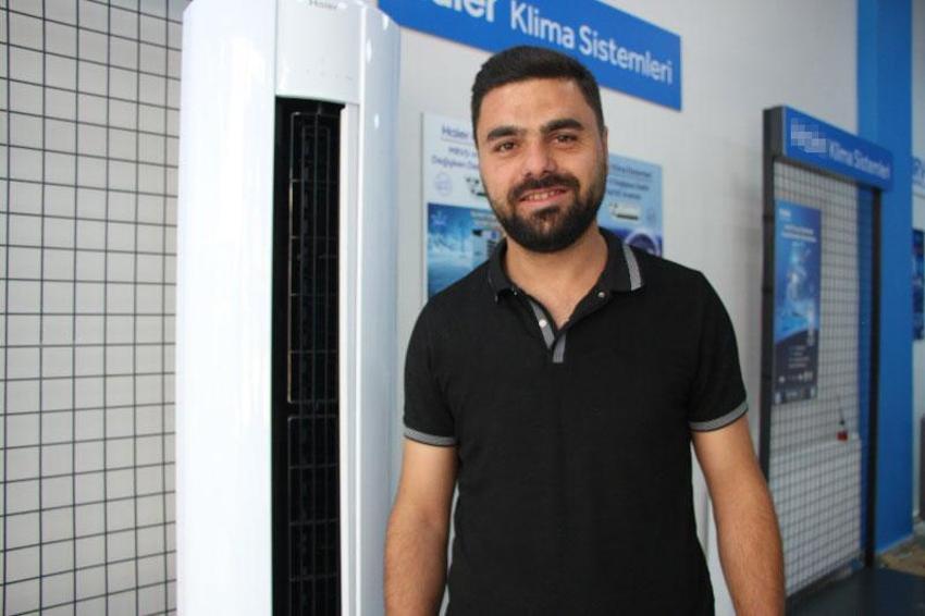 Kavurucu sıcaklar Van'da klima satışlarını artırdı
