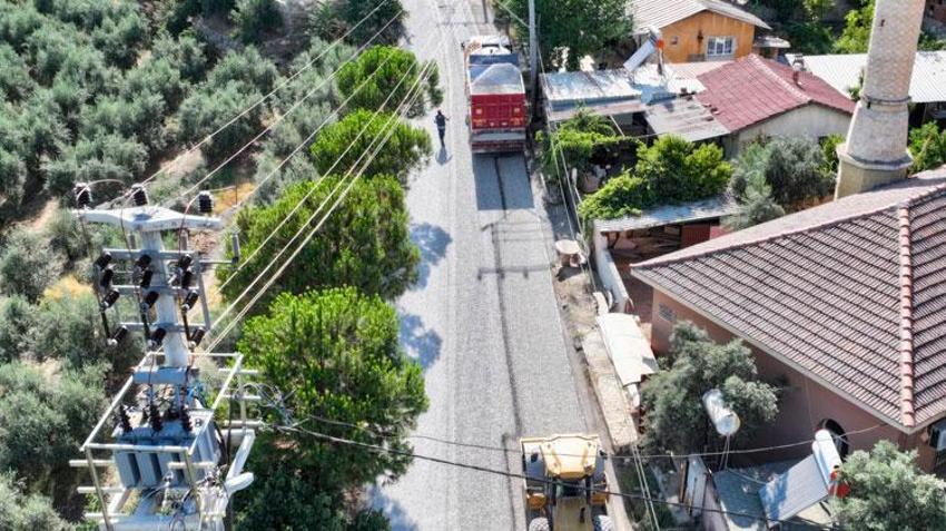 Manisa Büyükşehir Belediyesi'nden Alaşehir’de 3 mahalleyi rahatlatan asfalt hamlesi