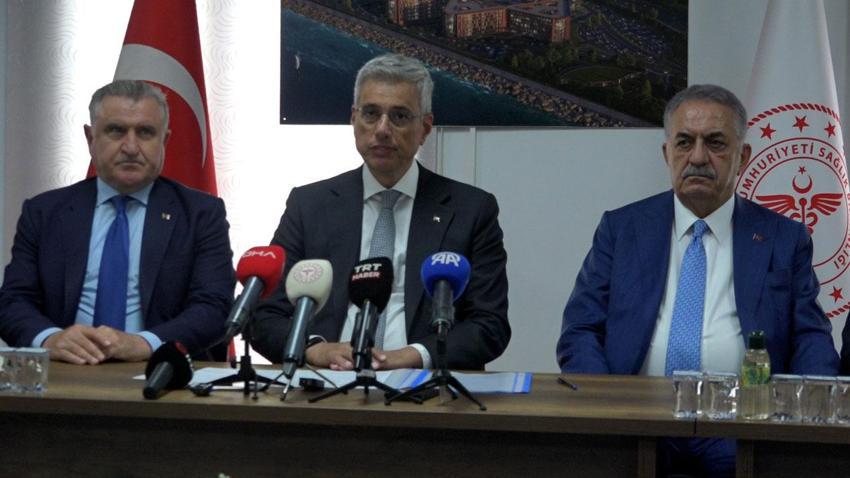 Sağlık Bakanı Kemal Memişoğlu Rize'ye müjdeyi verdi: Şehir Hastanesi 2027 yılında hizmete girecek