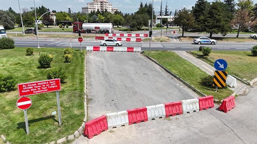 Eskişehir'in uzun süredir beklediği soru yanıt buldu, kritik kavşak kalıcı olarak kapatıldı