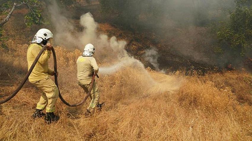 ALTINOLUK YANGININDA SON DURUM | Balıkesir Edremit'te meydana gelen yangını söndürme çalışmaları ikinci gününde