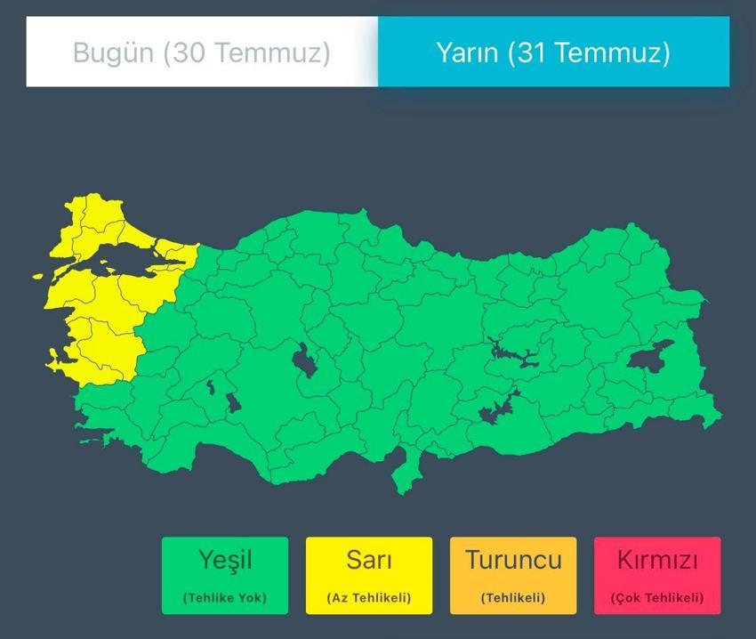SON DAKİKA: İçişleri Bakanlığı haritayı paylaşarak uyardı: Cuma ve Cumartesi fırtına geliyor! İşte fırtına ve kuvvetli rüzgarın etkili olacağı iller