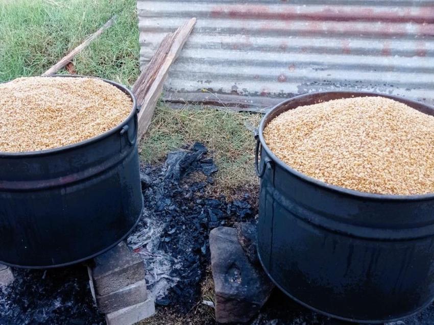 Buğday hasadı bitti, kazanlar kuruldu! Kışlık hazırlıkları başladı