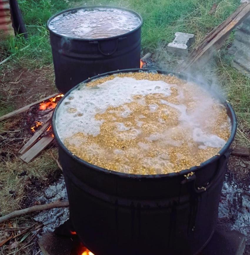 Buğday hasadı bitti, kazanlar kuruldu! Kışlık hazırlıkları başladı
