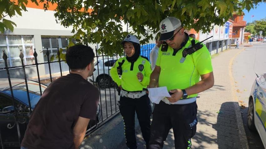 40 bin liralık ehliyet sevinci birkaç saat sürdü! Zonguldak'ta dronla tespit edildi; ehliyeti iptal edildi