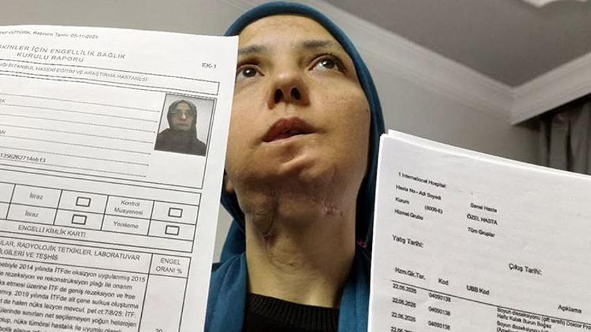 3 çocuk annesi kadın Gaziantep'te yardım bekliyor! 11 yılda 35 ameliyat geçirdi; son ameliyatı olmazsa dili alınacak