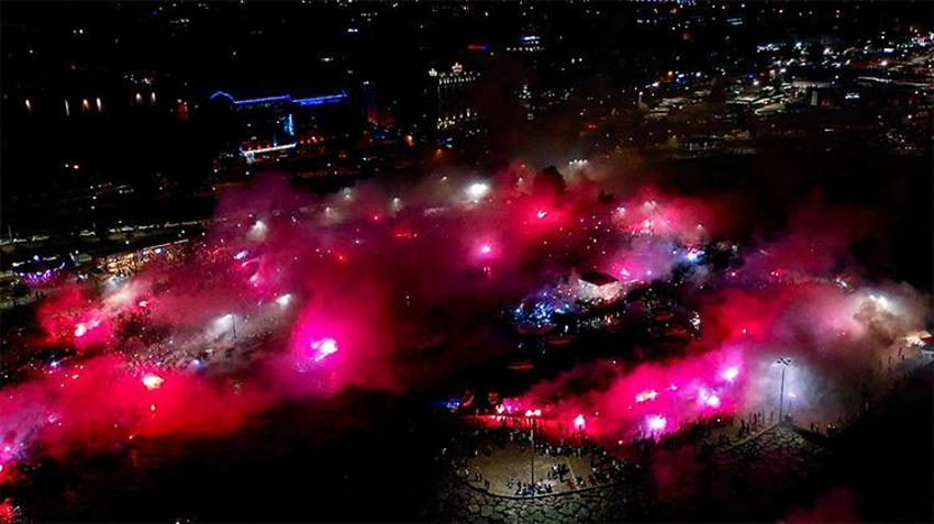 Ganita’da meşale şovu: Trabzonspor’un 59. yaşı denizde ve karada coşkuyla kutlandı!