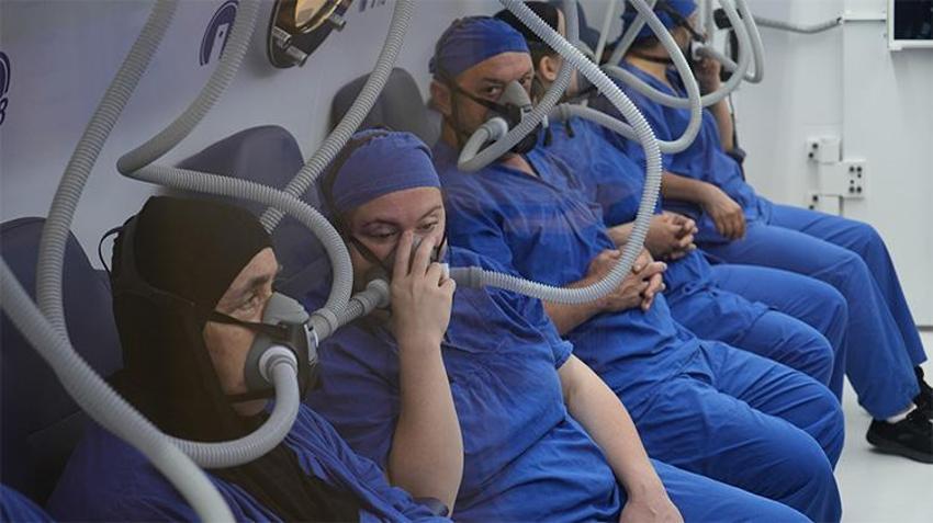 Denizaltı değil, şifa kapsülü! Kocaeli'de 20 metre derinlik simülasyonu